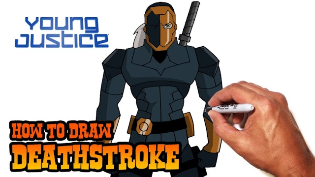 How to Draw Deathstroke | Young Justice