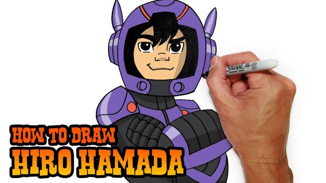 How to Draw Hiro Hamada | Big Hero 6