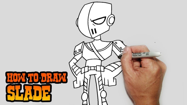 How to Draw Slade | Teen Titans GO!