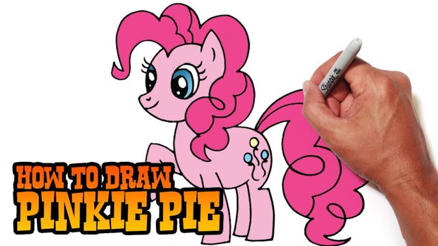 How to Draw Pinkie Pie | My Little Pony