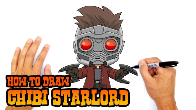 How to Draw Chibi Starlord