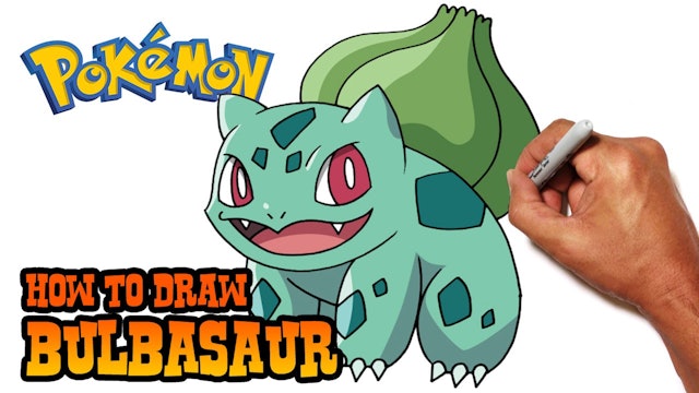 How to Draw Bulbasaur | Pokemon