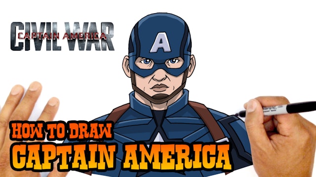 How to Draw Captain America | Civil War