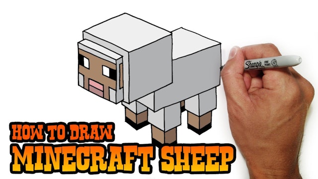 How to Draw Minecraft Sheep | Minecraft