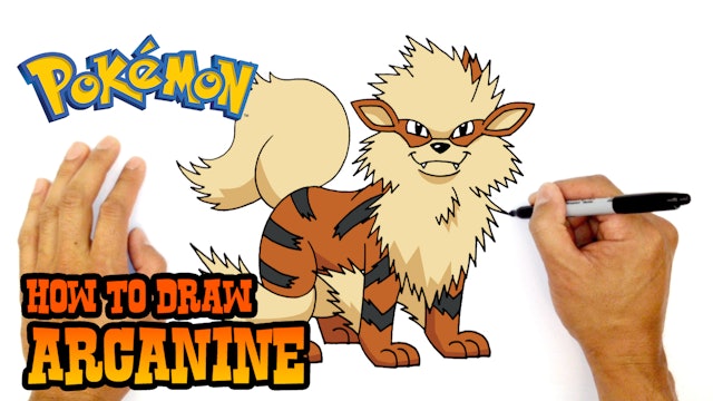 How to Draw Arcanine | Pokemon