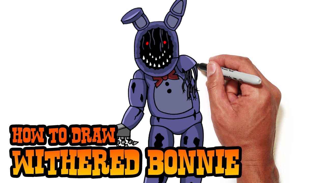 How to Draw Withered Bonnie