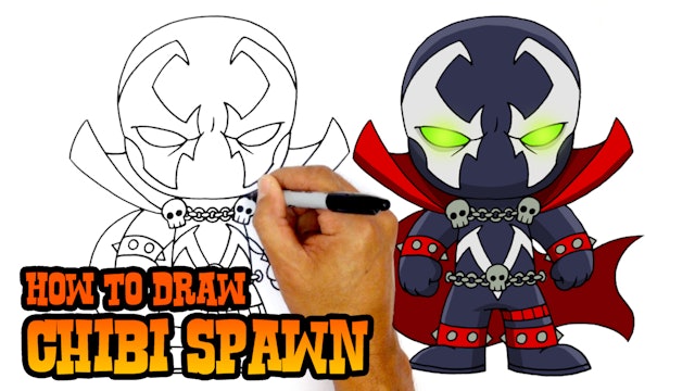 How to Draw Chibi Spawn