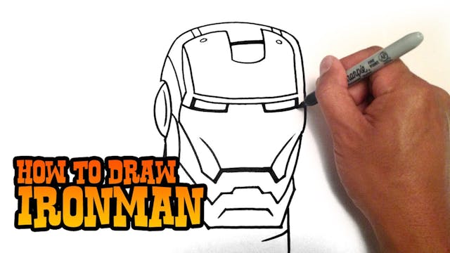 How to Draw Ironman