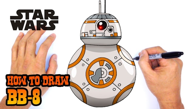 How to Draw BB-8 | Star Wars