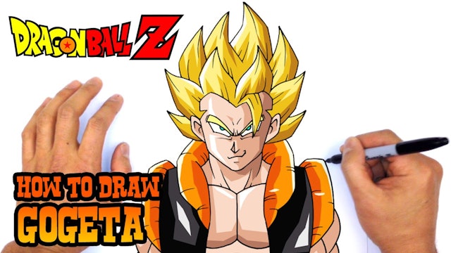 How to Draw Gogeta | Dragon Ball Z