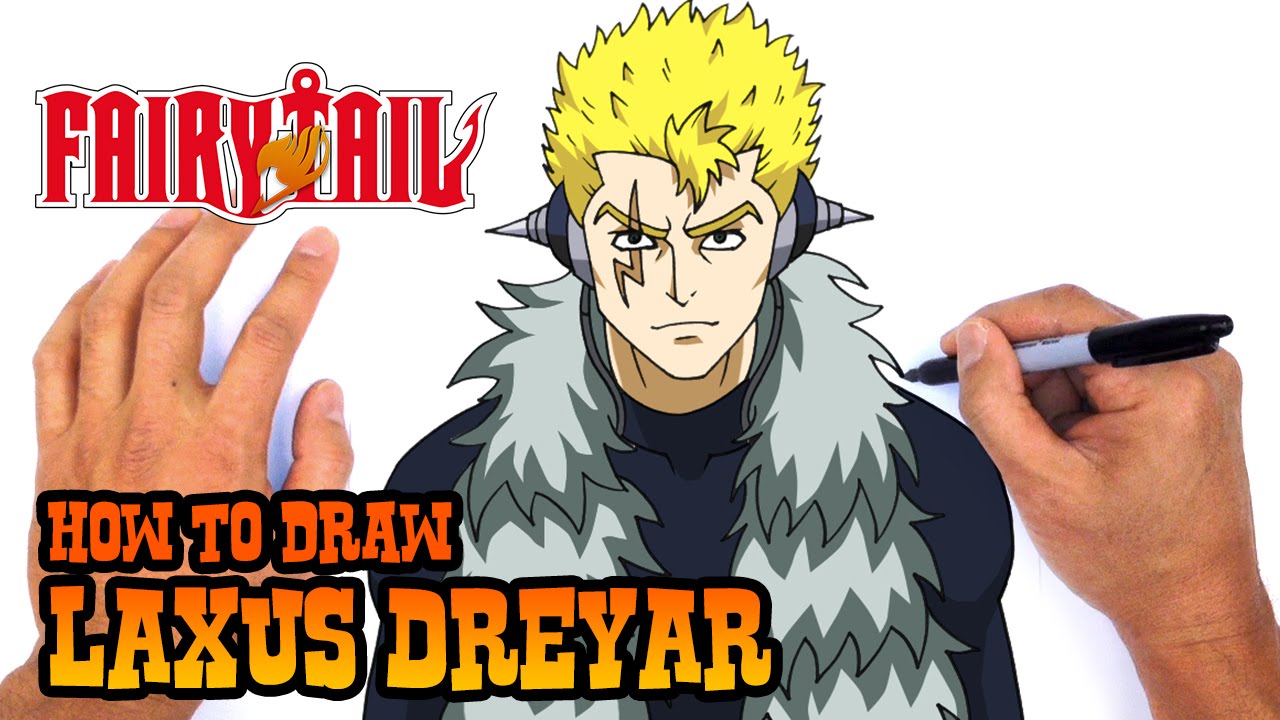 How to Draw Laxus Dreyar | Fairy Tail