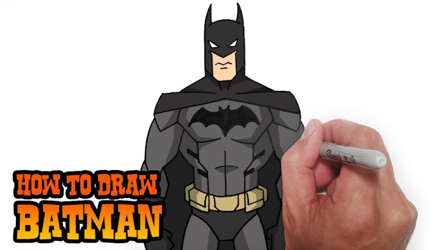 How to Draw Batman | Young Justice