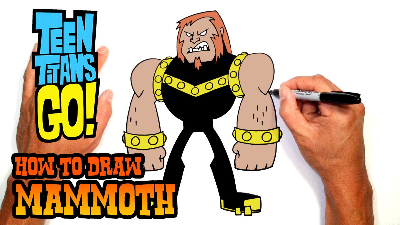 How to Draw Mammoth | Teen Titans GO!