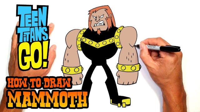 How to Draw Mammoth | Teen Titans GO!