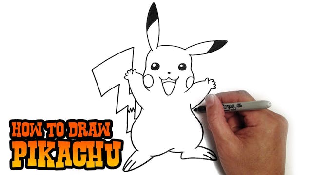 How to Draw Pikachu | Pokemon