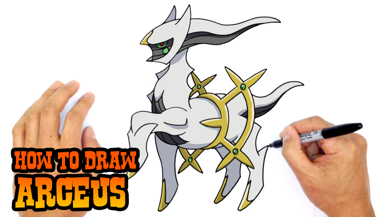 How to Draw Arceus | Pokemon