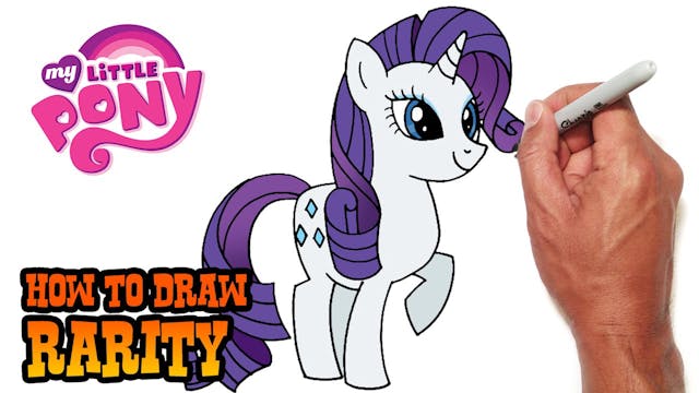 How to Draw Rarity | My Little Pony