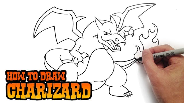 How to Draw Charizard | Pokemon