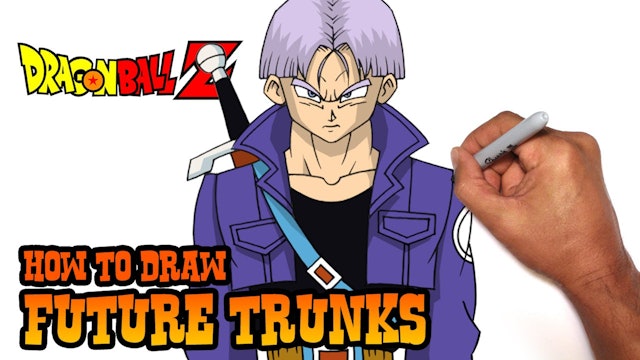 How to Draw Future Trunks | Dragon Ball Z