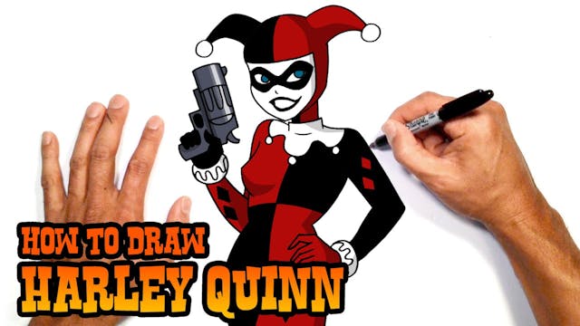 How to Draw Harley Quinn