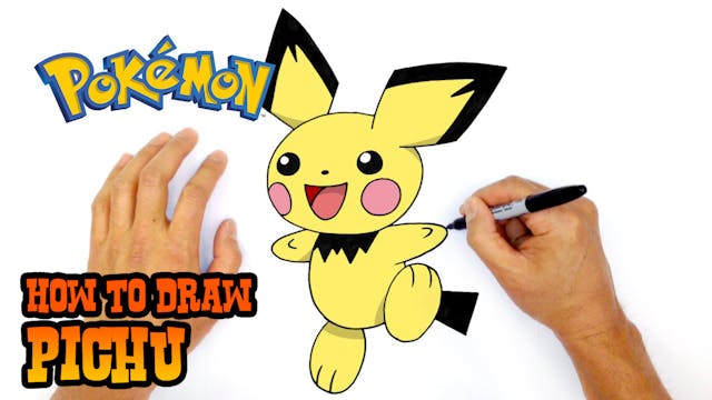 How to Draw Pichu | Pokemon