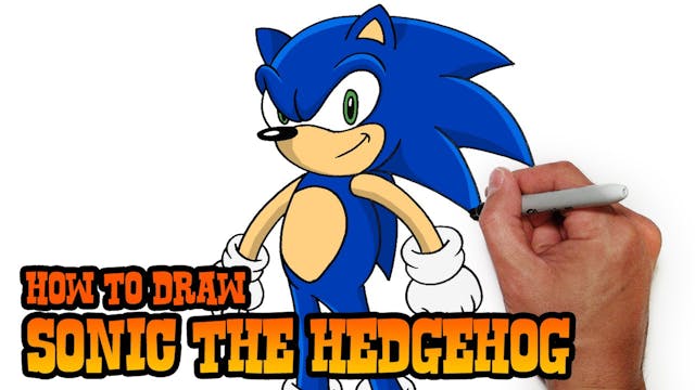 How to Draw Sonic the Hedgehog