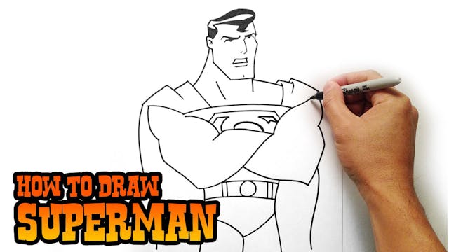 How to Draw Superman