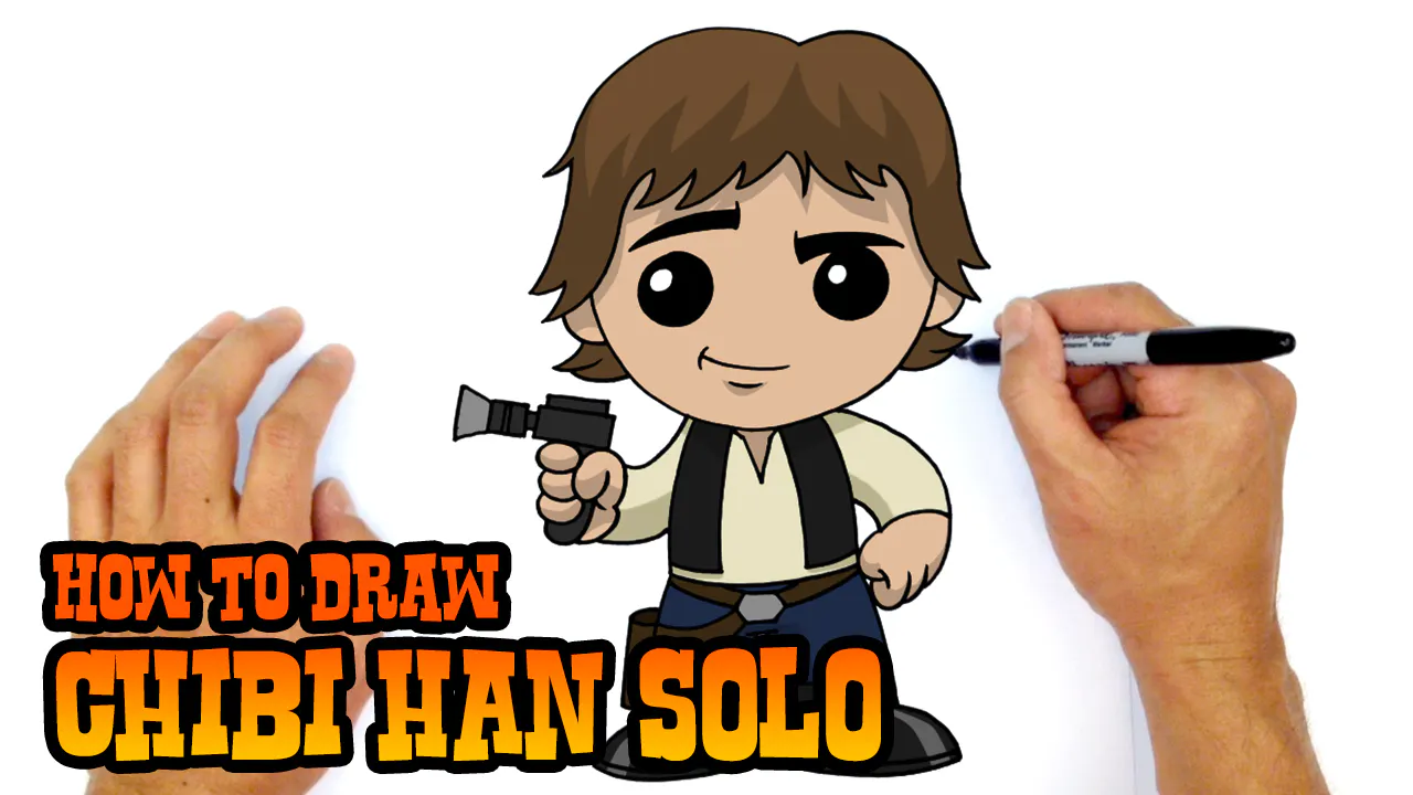 How to Draw Chibi Han Solo Chibi | Star Wars - Chibi Characters - C4K ...