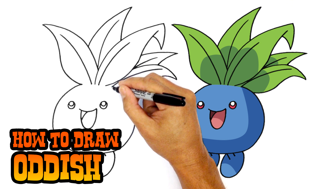 How to Draw Oddish | Pokemon