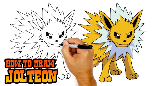 How to Draw Jolteon | Pokemon