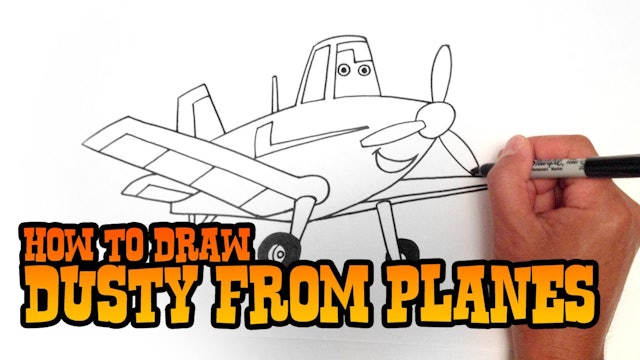 How to Draw Dusty | Planes