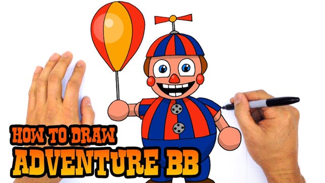 How to Draw Adventure BB | FNAF World