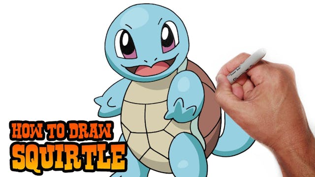 How to Draw Squirtle | Pokemon