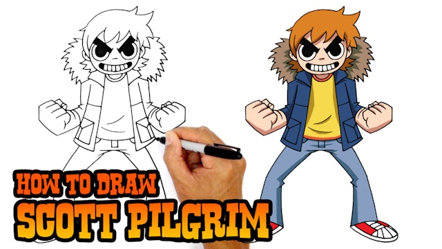 How to Draw Scott Pilgrim