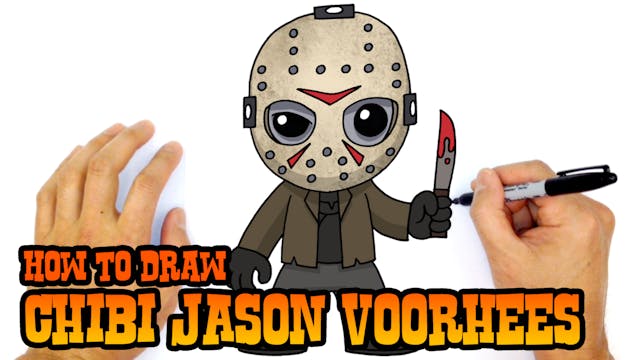 How to Draw Chibi Jason Voorhees