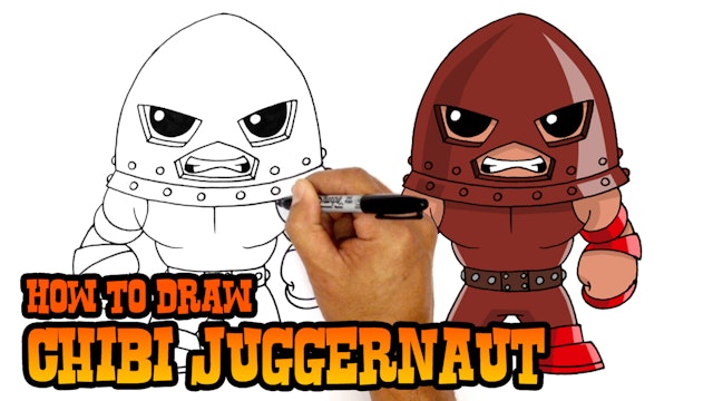 How to Draw Chibi Juggernaut