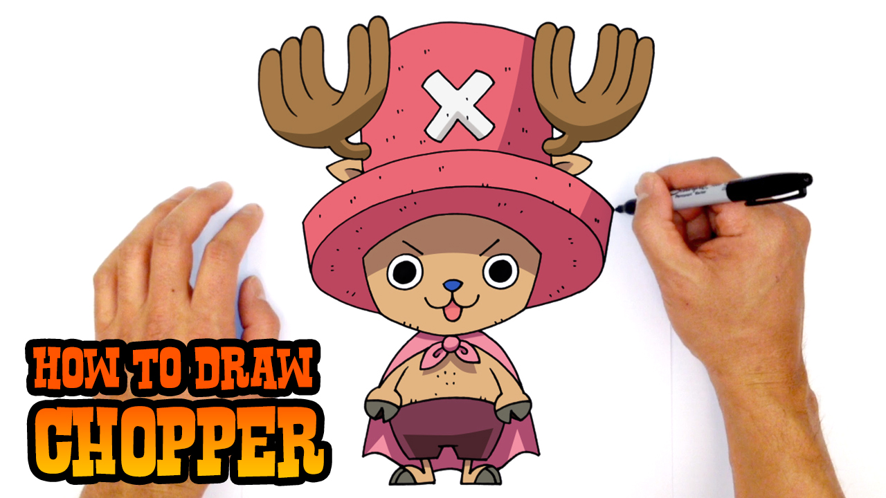 How to Draw Tony Tony Chopper | One Piece
