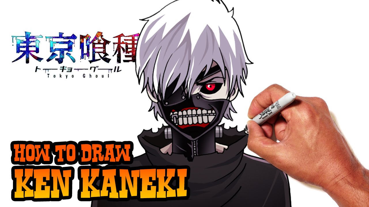 How to Draw Kaneki | Tokyo Ghoul