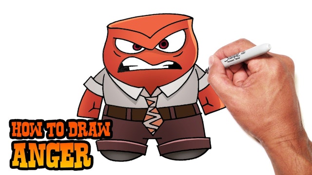 How to Draw Anger | Inside Out