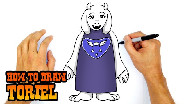 How to Draw Toriel | Undertale