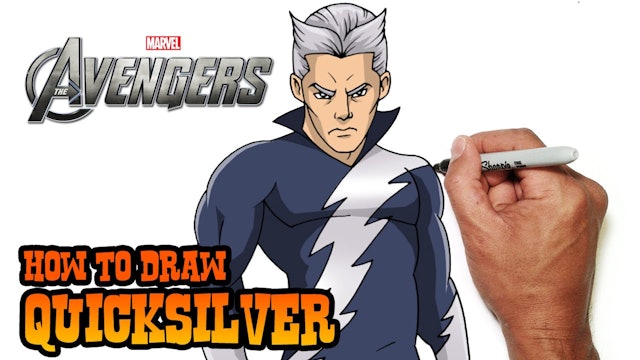 How to Draw Quicksilver | Avengers