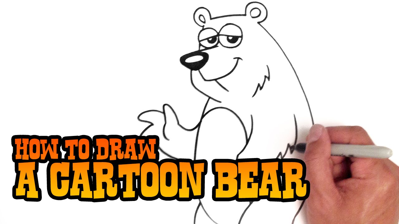 How to Draw a Cartoon Bear
