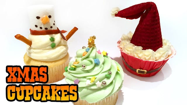 How to Make Christmas Cupcakes | Epic...