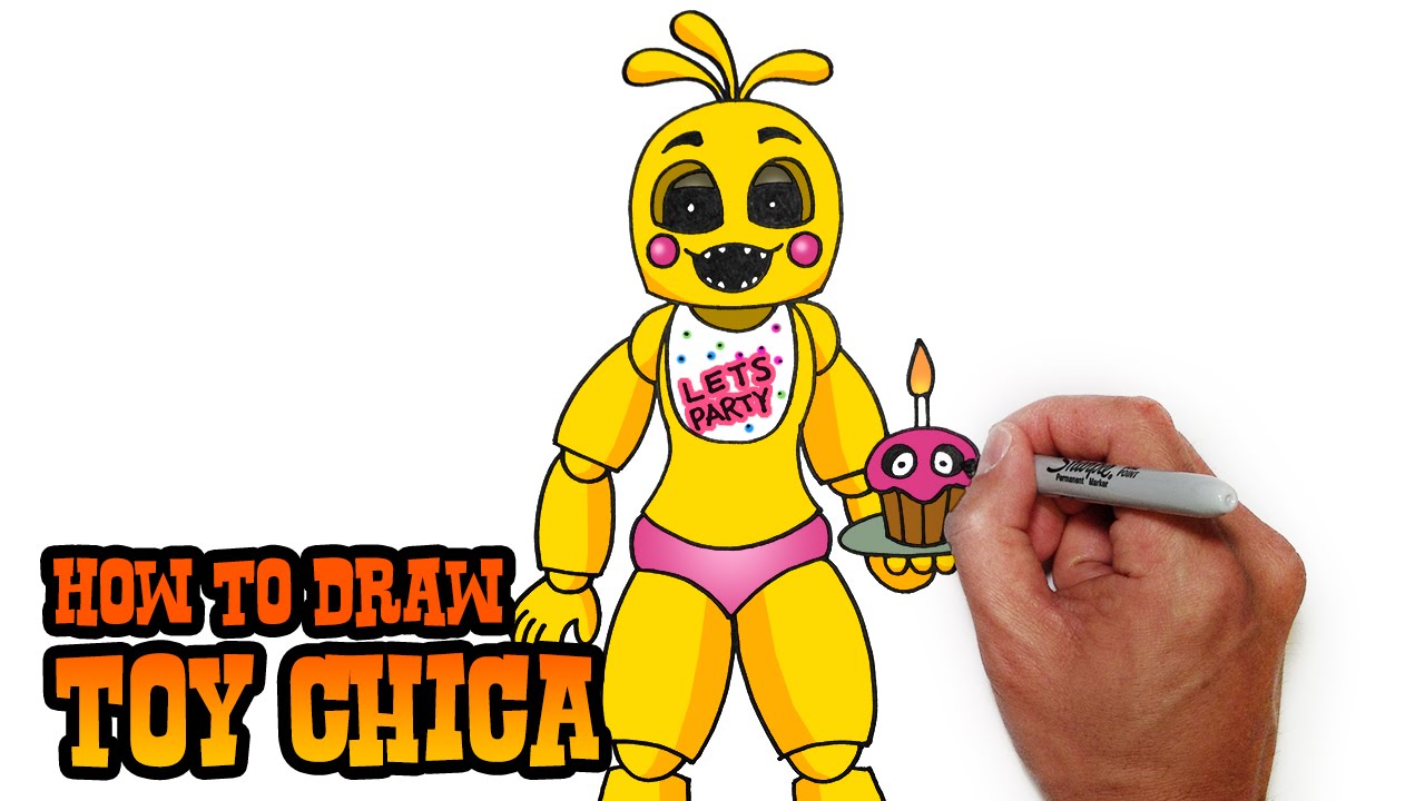 How to Draw Toy Chica