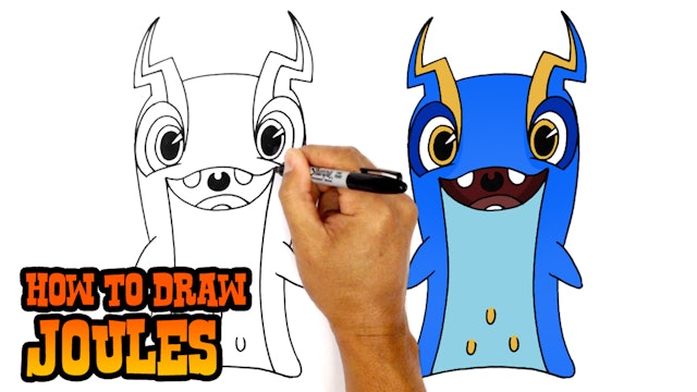 How to Draw Joules | Slugterra
