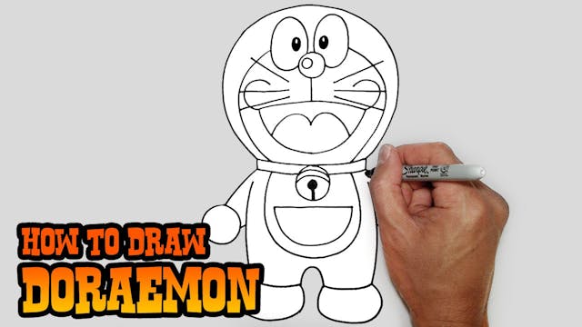 How to Draw Doraemon