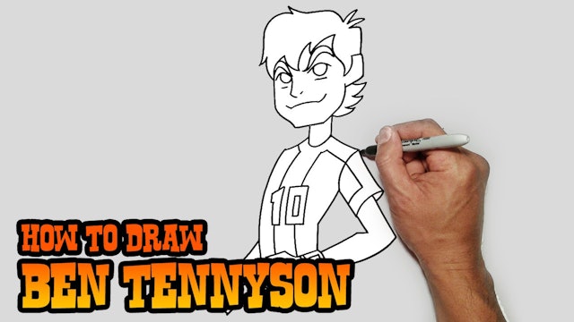 How to Draw Ben Tennyson | Ben 10 Omniverse