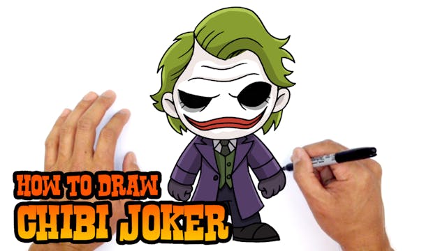 How to Draw Chibi Joker