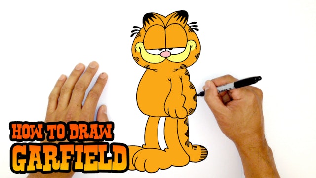How to Draw Garfield