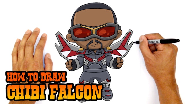 How to Draw Chibi Falcon